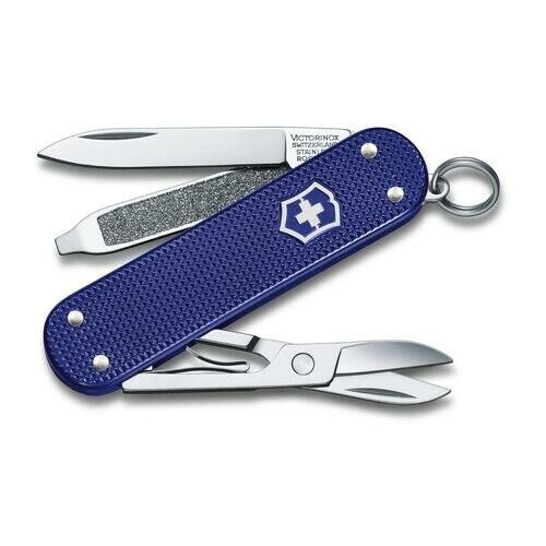 Нож перочинный Victorinox Alox Classic SD Colors, Night Dive (), 58 мм 5 функций