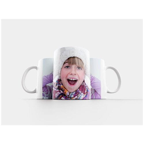 фото Кружка "женский пол, девочка, зима" 320 мл lotsprints