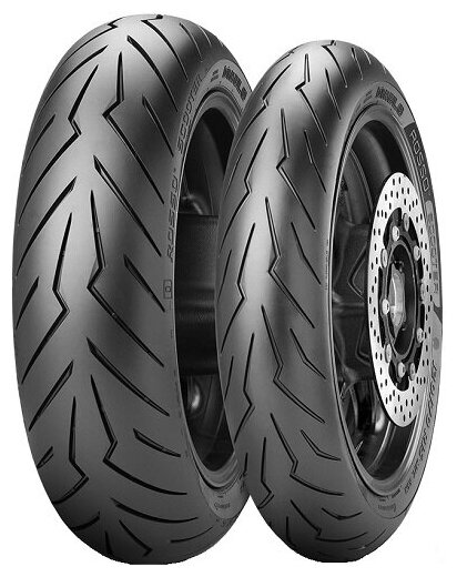 Pirelli Diablo Rosso Scooter 110/70 -13 54S TL Front/Rear REINF