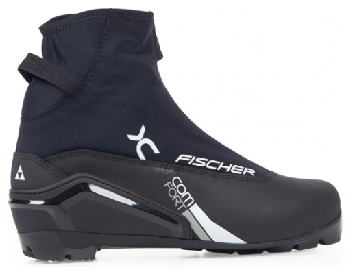 Лыжные ботинки Fischer XC Comfort Silver S21018 NNN (черный) 2018-2019 45 EU