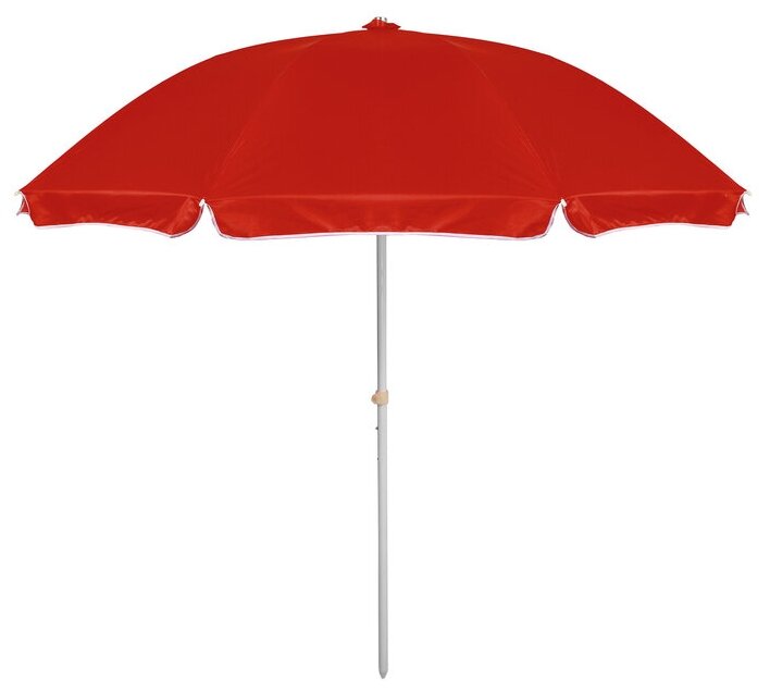 Зонт пляжный «Классика» d=260 cм h=240 см микс