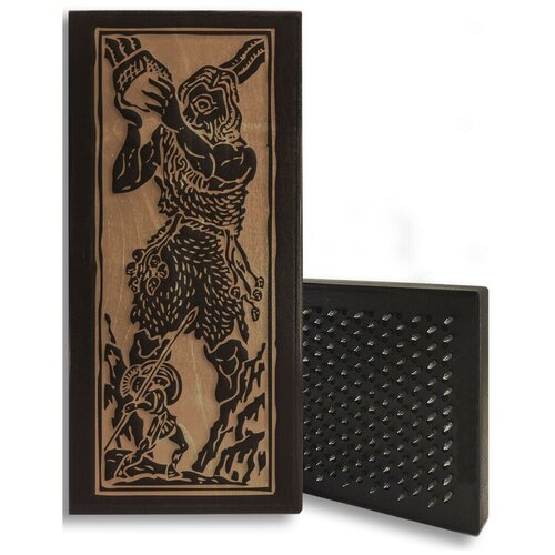 фото Доска садху с динамическими гвоздями, древняя греция - 360 шаг 10мм черная goodwood