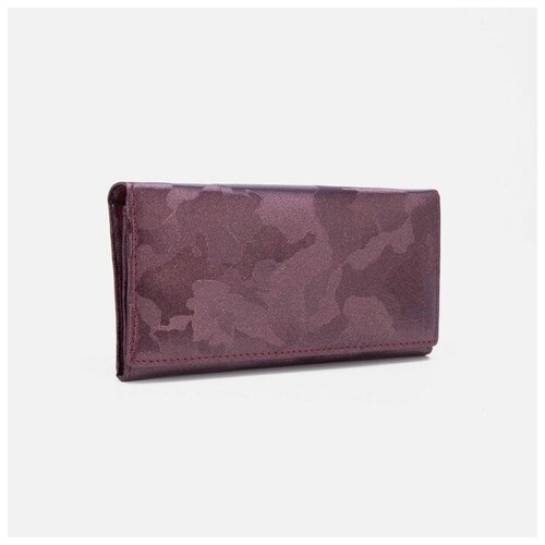 фото Кошелёк на магнитах, цвет бордовый нет бренда