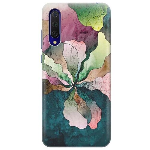 фото Ультратонкий силиконовый чехол-накладка для xiaomi mi 9 lite / cc9 с принтом "прекрасные цвета" gosso