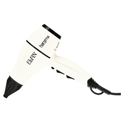 Профессиональный компактный фен Elfin 1900 Вт h10221-06 белый 500000₽