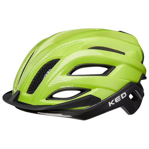 фото Шлем ked champion visor green black, размер l