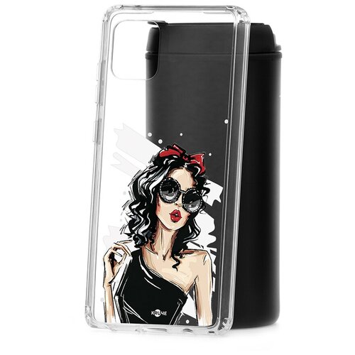 фото Чехол на samsung galaxy note 10 lite kruche print фэшн леди кruче