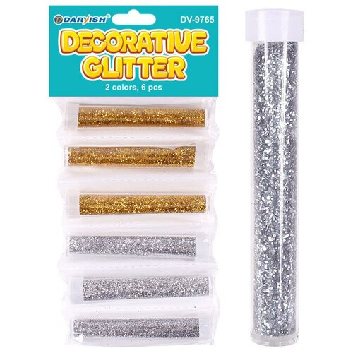 DV-9765 Декоративные блёстки 2 цвета 6штуп 377₽