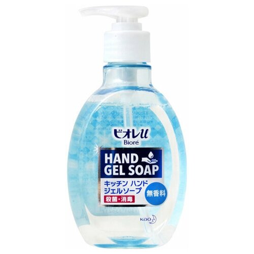 Купить KAO Biore-u Kitchen Hand Gel Soap кухонное Гелевое мыло для рук без запаха 250 мл.