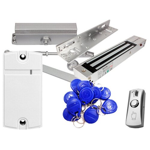 фото Комплект системы контроля доступа № 14 (электромагнитный замок/ считыватель-контроллер/ доводчик/ питание) tantos