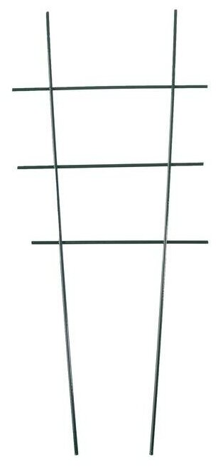 Шпалера, 40 × 20 × 0.3 см, металл, зелёная, «Лесенка»