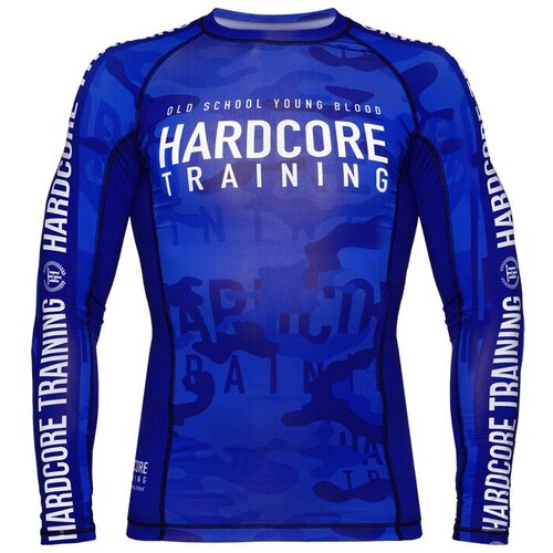 Рашгард Hardcore Training Camo 2.1 LS Blue (S)