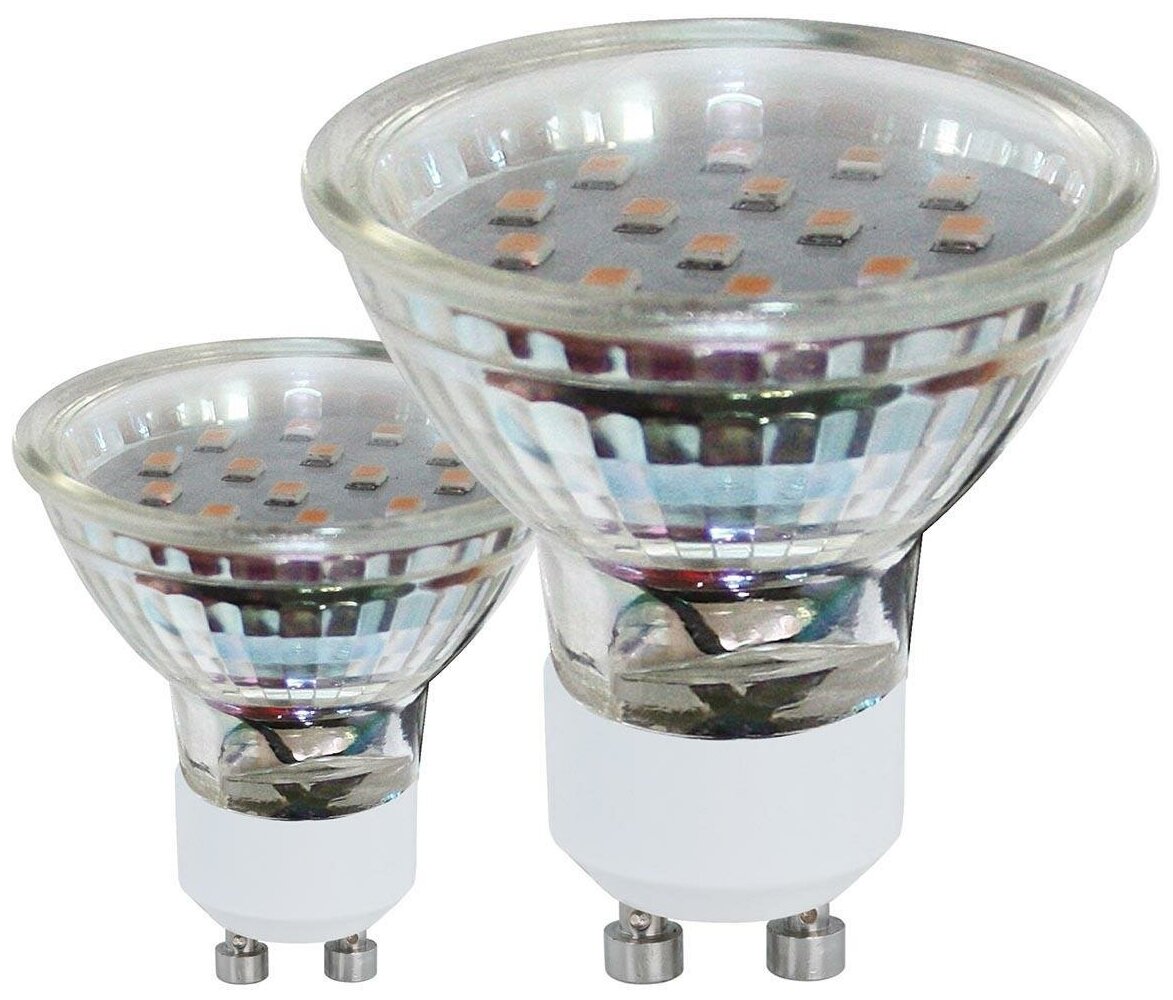Лампа светодиодная (комплект из 2шт) smd Eglo 2xGU10 LED 3W 11427