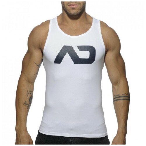 Майка Addicted Basic AD Tank Top, размер 2XL, белый майка addicted хлопок размер m белый