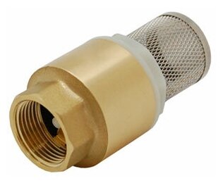 Обратный клапан с сеткой SM-02604 3/4" F (сердечник пластик)