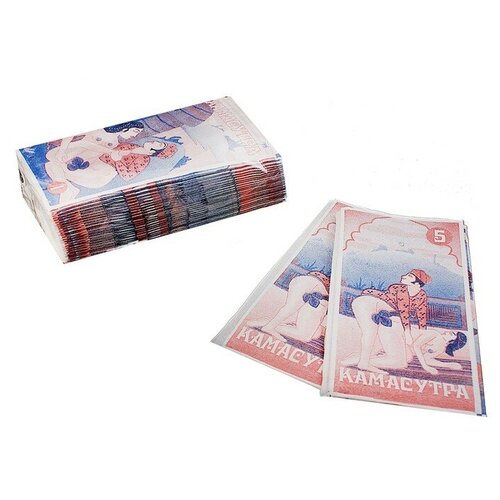Русма Сувенирные салфетки Позы любви , 2- х слойные, 25 листов, 33х33 см  - купить