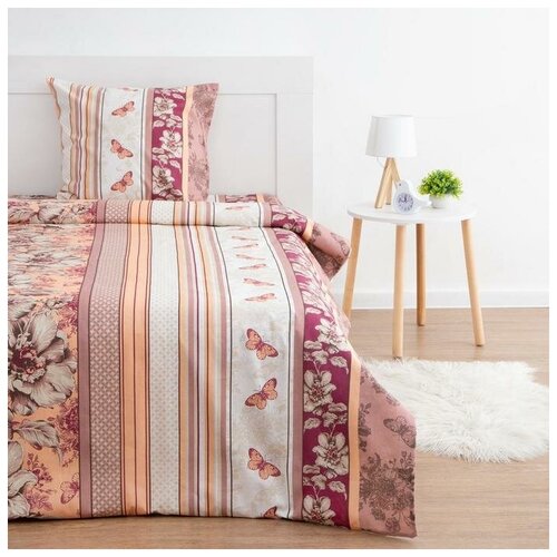 фото Постельное белье 1,5сп экономь и я «весна» 147*210,150*215,70*70-1шт