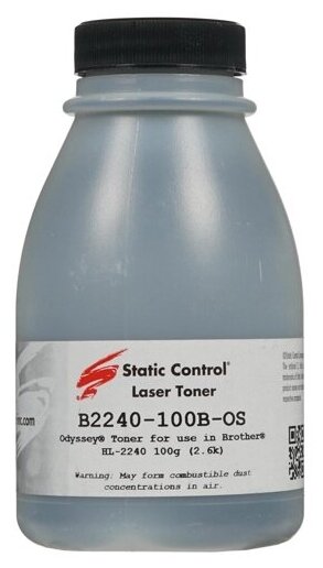 Тонер Static Control KYTKUNIV-10KG черный пакет 10000гр. для принтера Kyocera TK-120/130/140/160/170/1130/1140/3100/3110/3120/3130/4105/435 - фото №3