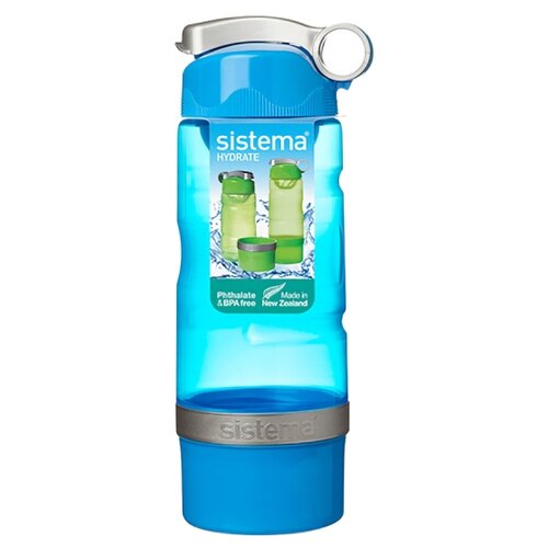 Бутылка Sistema Hydrate 535 для воды, 615 мл, синий