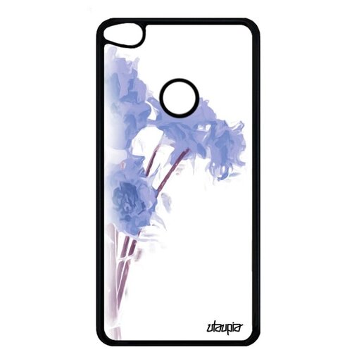 фото Ударопрочный чехол на смартфон // huawei p8 lite 2017 // "цветы" бутон романтика, utaupia, белый