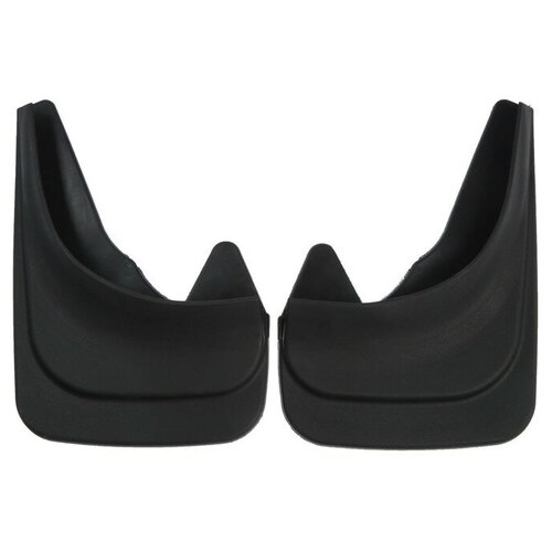 Брызговики универсальные ТюменьАвтоДеталь, 22 х 31 см, резина, чёрные, набор 2 шт 4938154