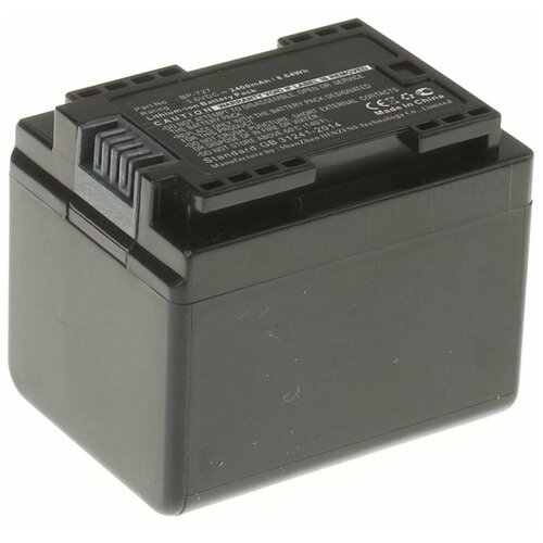 Аккумулятор iBatt iB-B1-F134 2400mAh для Canon BP-727, BP-709, BP-718, BP-745, аккумуляторная батарея ibatt 2600mah для камер bp 819 bp 827