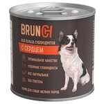 Brunch консервы с сердцем для собак мелких пород - изображение