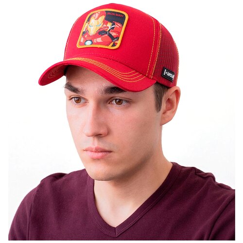 фото Бейсболка с сеточкой capslab cl/mar/1/iro3 marvel iron man, размер one