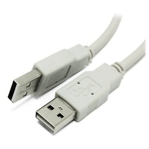 Кабель 5bites USB - USB (UC5009), 1 м, серый кабель для компьютера belkin usb a папа miniusb папа 1 8м f3u155bt1 8m