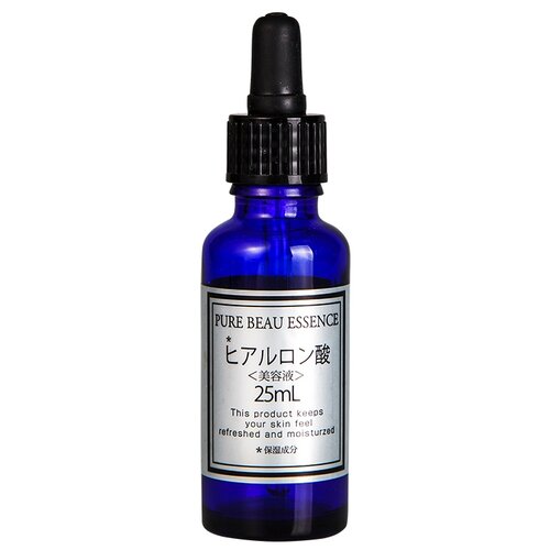 Japan Gals Pure Beau Essence Serum Увлажняющая сыворотка с гиалуроновой кислотой, 25 мл / омолаживает / разглаживает морщины / японская косметика для лица