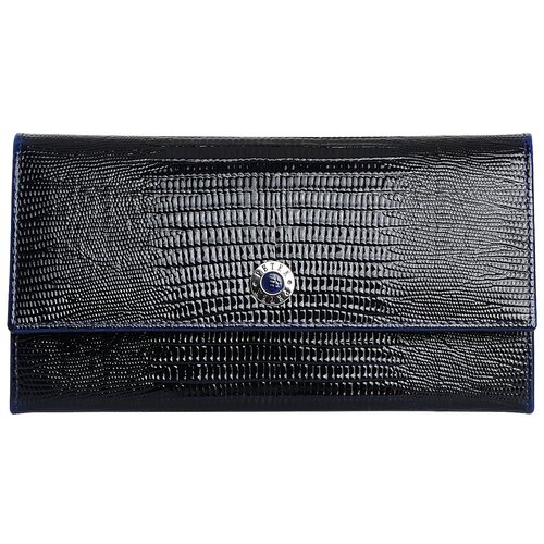 фото Кошелек petek 1855 400.41v.f60, фактура под рептилию, синий, фиолетовый