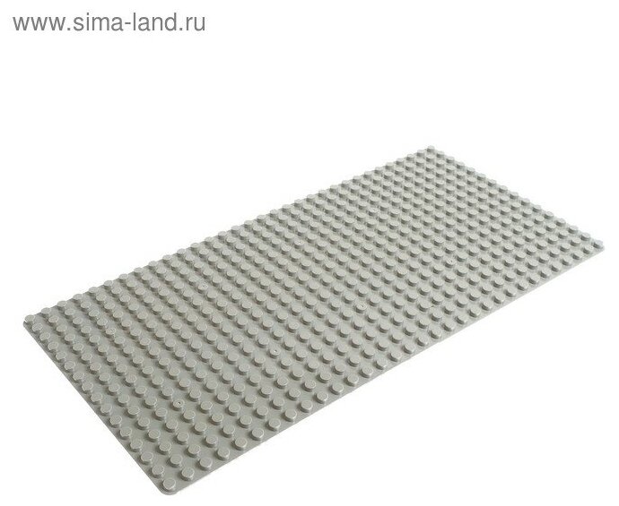 Пластина-основание для блочного конструктора 51 х 255 см цвет серый
