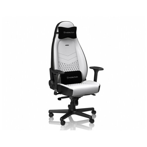 Кресло геймерское NOBLECHAIRS ICON (NBL-ICN-PU-WBK) PU Leather / white/black