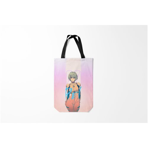 фото Сумка-шоппер / 31х42 см / аниме / евангелион rei ayanami burnettie