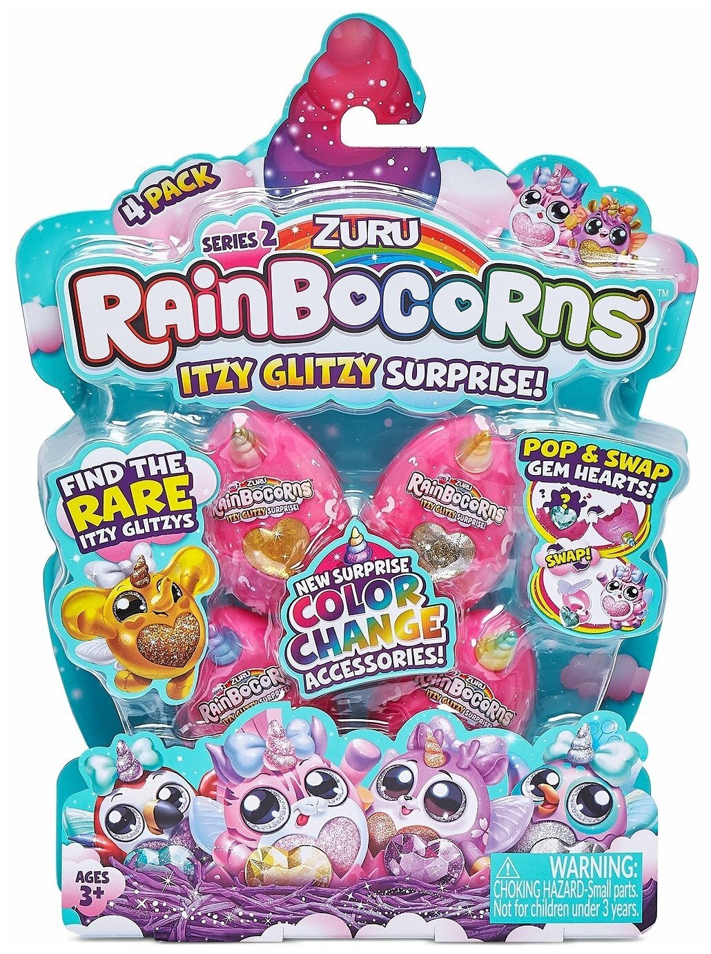 Игрушка Zuru Rainbocorns Itzy glitzy surprise S2 Сюрприз