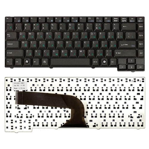 Клавиатура для ноутбука Asus 0KN0-7T1RU01 русская черная 120000₽