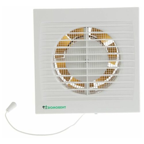 Вентилятор вытяжной Домовент 100 СВ d100 мм 220-240 В с шнурковым выключателем 1647₽