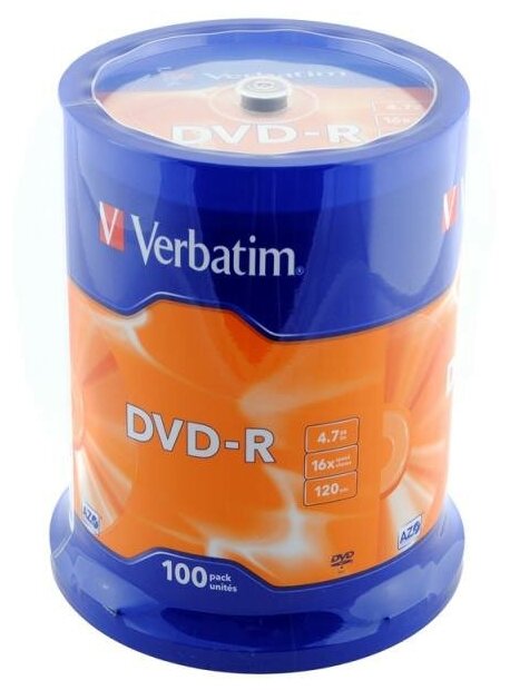 DVD-R набор дисков Verbatim - фото №5