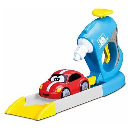 Игровой набор для малышей Volkswagen Gas&Go с пусковым устроиством. Bburago Junior.16-88608