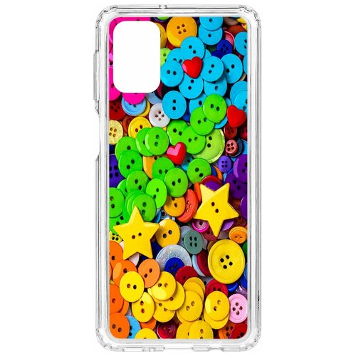 фото Чехол на samsung galaxy m31s kruche print пуговки / чехол для samsung / чехол с рисунком / чехол с принтом / чехол для самсунг / чехол для самсунг / бампер на гелакси / чехол накладка для гэлэкси / противоударная накладка для samsung galaxy / защита для galaxy / защита на samsung / cиликоновый чехол для samaung galaxy / пластиковый чехол на самсунг / защитный чехол для самсунг / чехольчик / защита телефона / ударопрочный чехол / галакси кruче