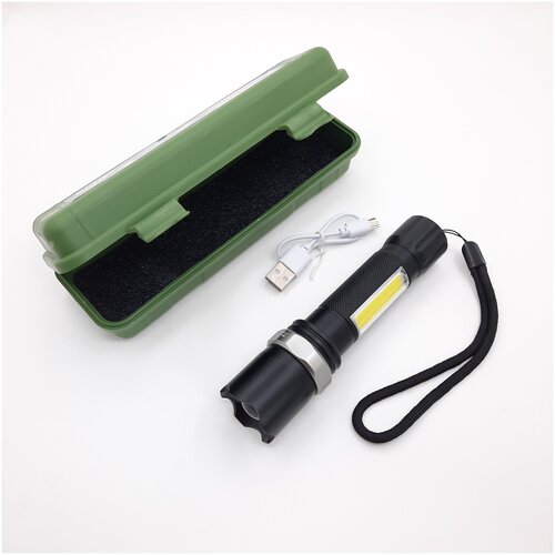 Фонарик светодиодный/ Фонарь мощный/ Фонарик яркий