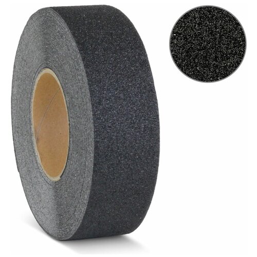 Противоскользящая лента самоклеющаяся, черная, 50 мм х 18.3 м
