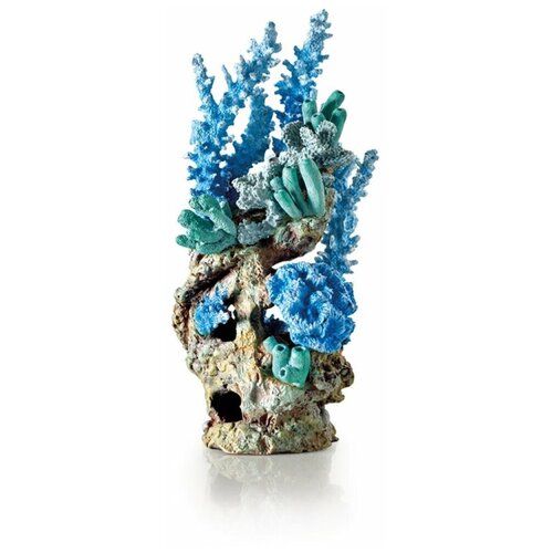 Декоративная фигура "Риф", синий, Reef ornament blue