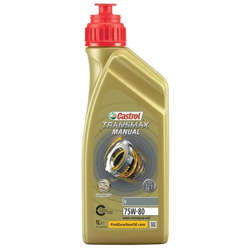 фото Castrol transmax manual v 75w-80 1л. (трансмиссионное масло)