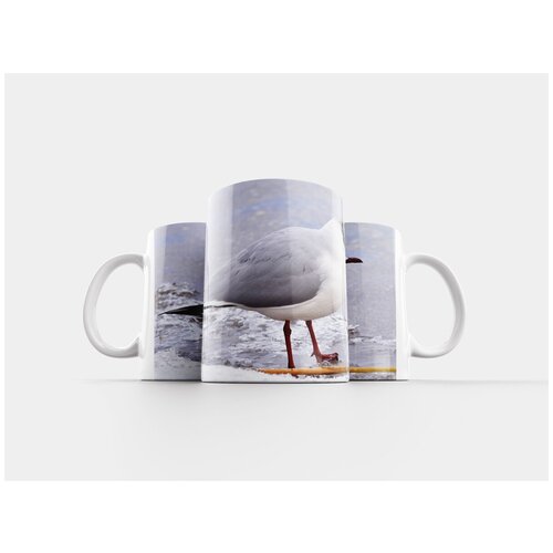 фото Кружка "чайка, зима, вода" 320 мл lotsprints