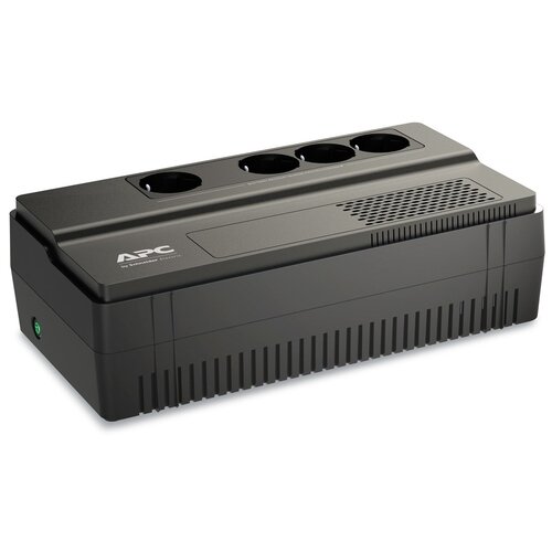 Интерактивный ИБП APC by Schneider Electric Easy Back-UPS BV650I-GR черный 650 Вт ибп apc easy ups bv650i 650va
