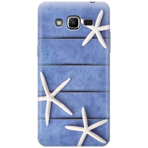 фото Re:pa накладка transparent для samsung galaxy j2 prime с принтом "три морские звезды"