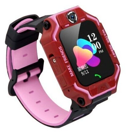 Aspect Smart Baby Watch X17 бордовые - Детские Умные Часы с Сим Картой и Видео Вызовом, Видеокамерой 4G, GPS, Wi-Fi, Android