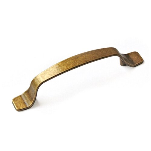 Ручка мебельная, скоба 96мм, бронза,