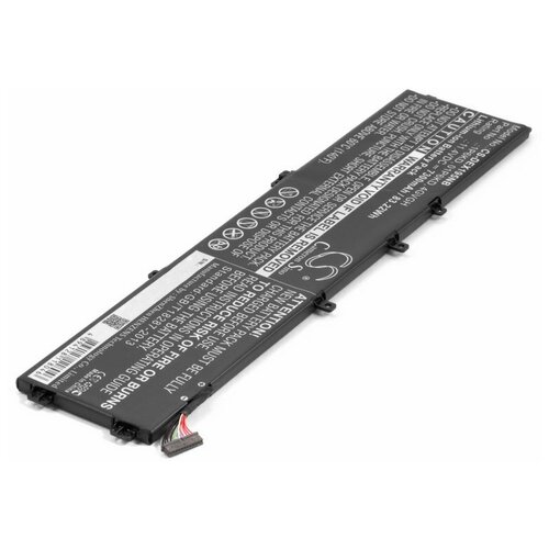 аккумулятор 4gvgh для ноутбука dell xps 15 9550 11 4v 84wh 7370mah черный Аккумулятор для ноутбука Dell XPS 15-9550 (1P6KD, 4GVGH)